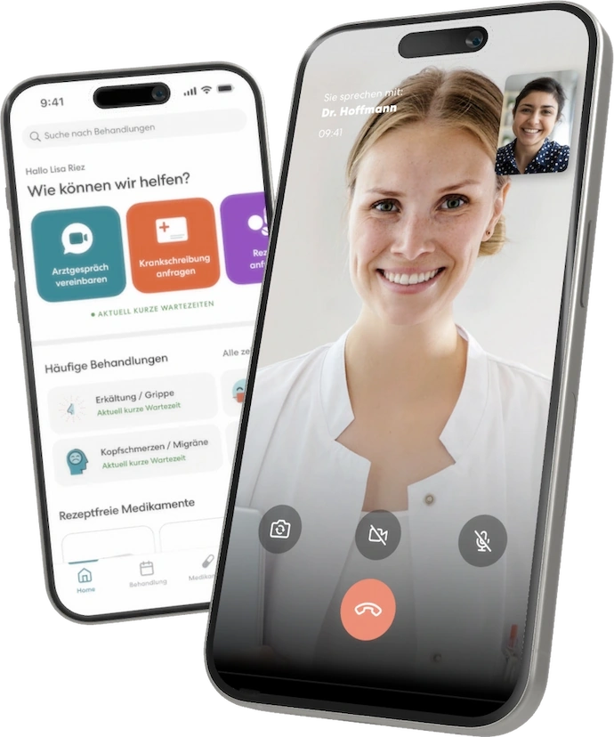 TeleClinic App mit Videosprechstunde